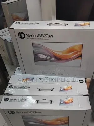 HP White Monitor