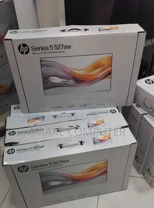 HP White Monitor