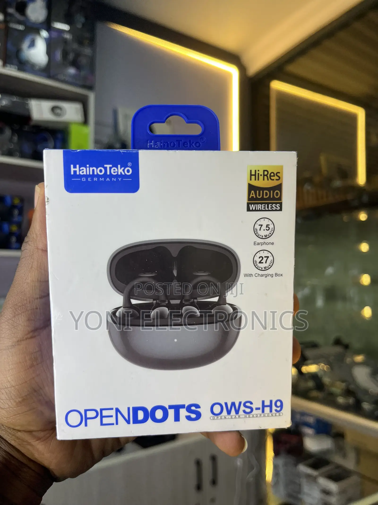 HainoTeko OpenDots OWS-H9 Open-Ear Wireless Headphones