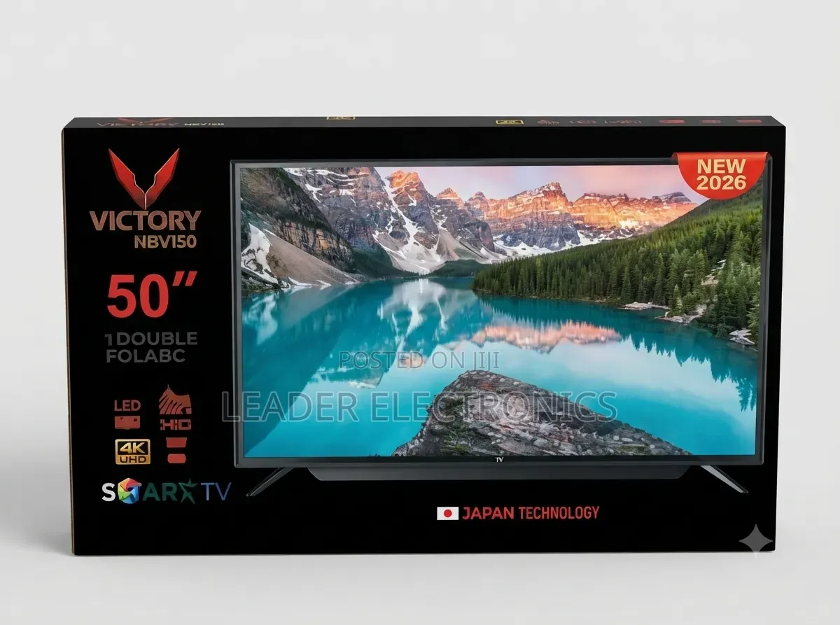 Victory TV 50" Smart Android TV Double Glass TV