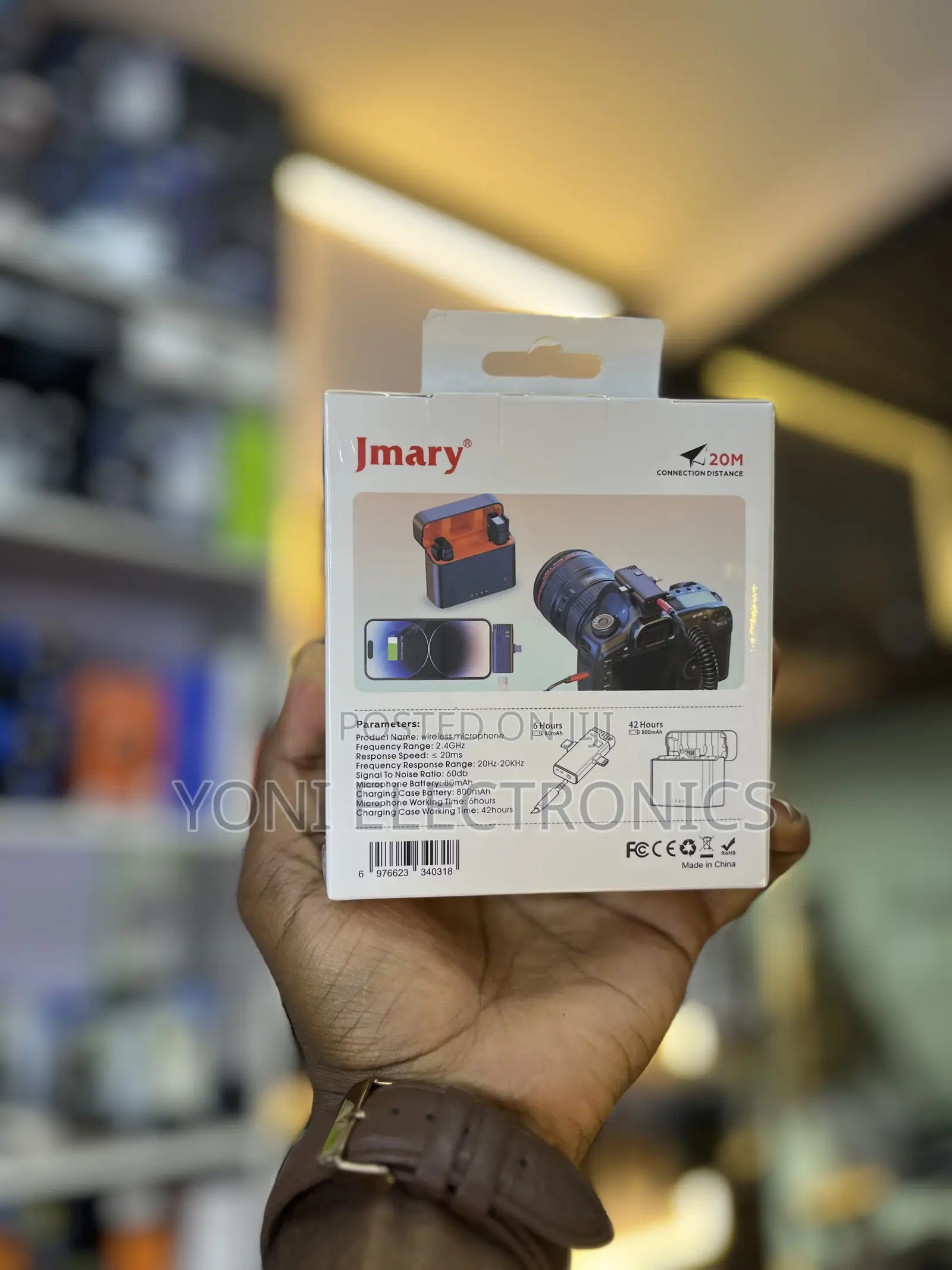 Jmary MW-16 2.4G Wireless Microphone System