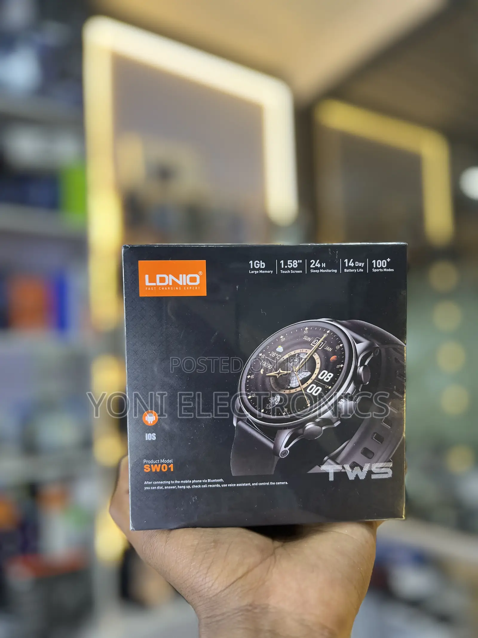 Ldnio Sw01 TWS Smartwatch