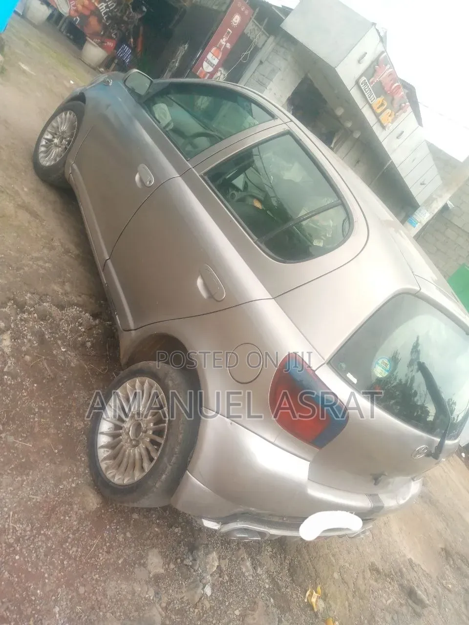 Toyota Vitz 2001 Gray