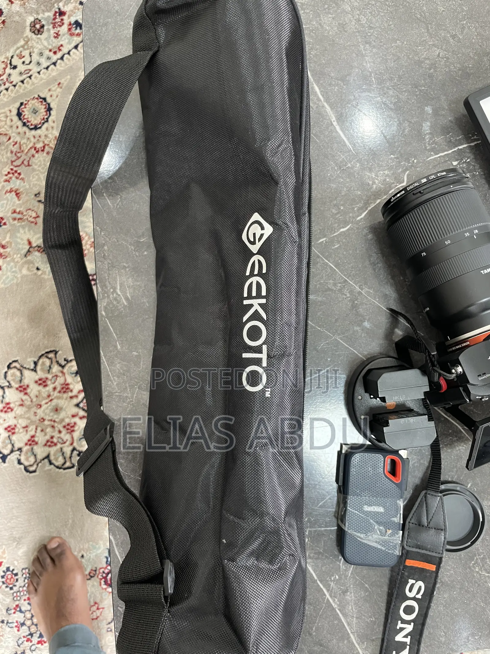 Sony A7iii Camera Bundle + Tamron 28-75mm F/2.8 + SSD + Light + Tripod