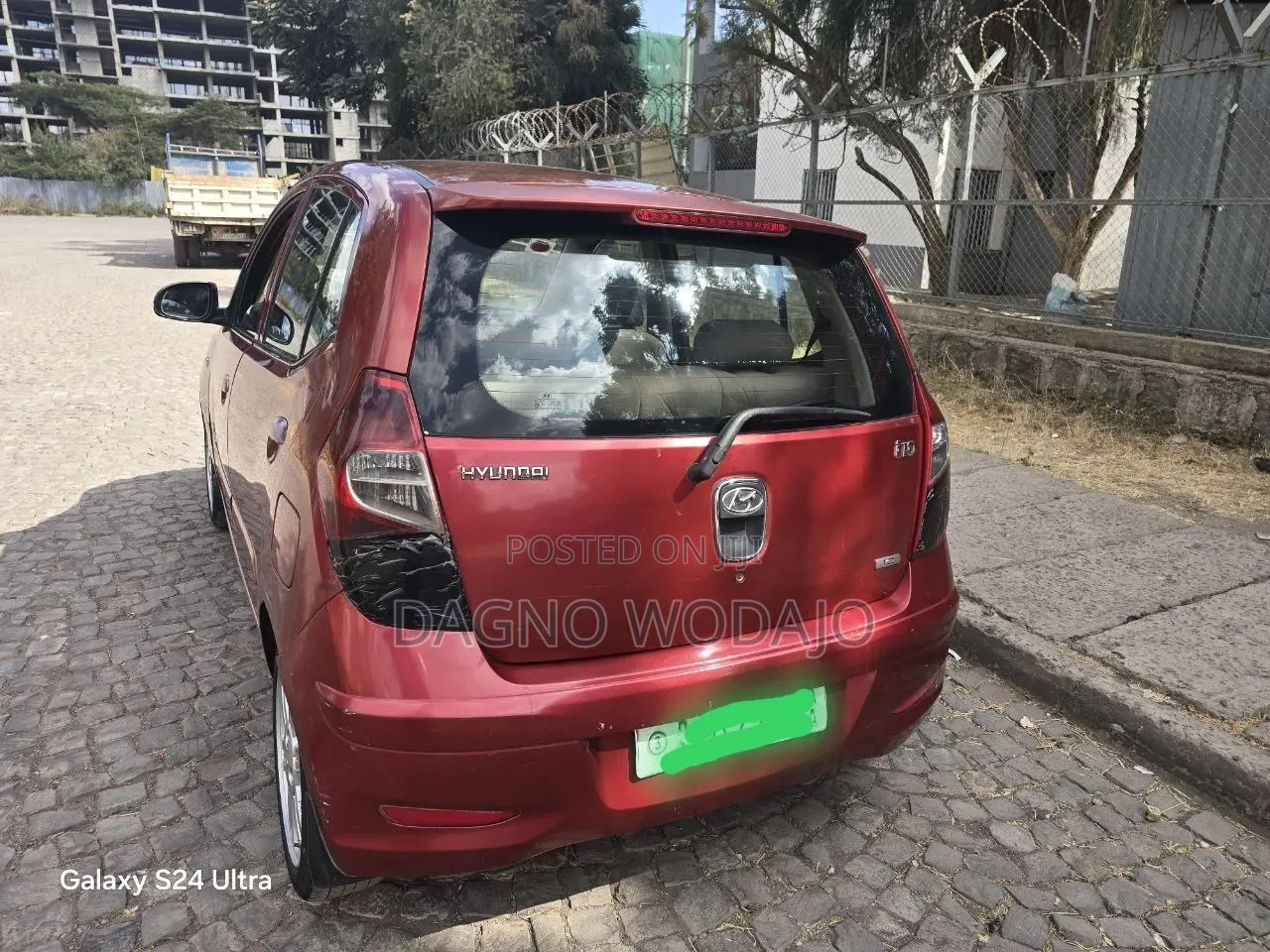 Hyundai I10 2012 Burgundy