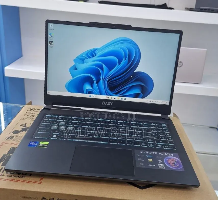 New Laptop MSI Cyborg 15 16GB Intel Core i7 SSD 1T
