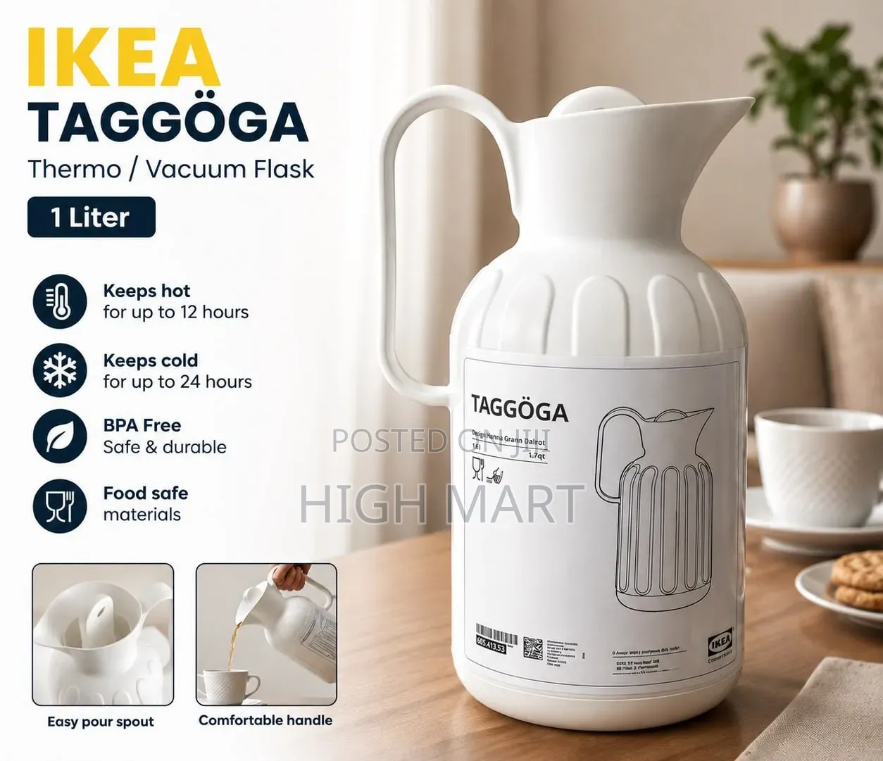 IKEA TAGGÖGA Vacuum Flask