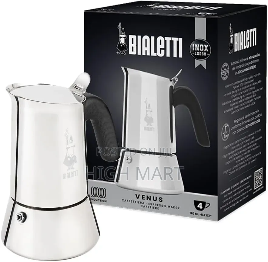 Bialetti Stainless Steel 4 Cups