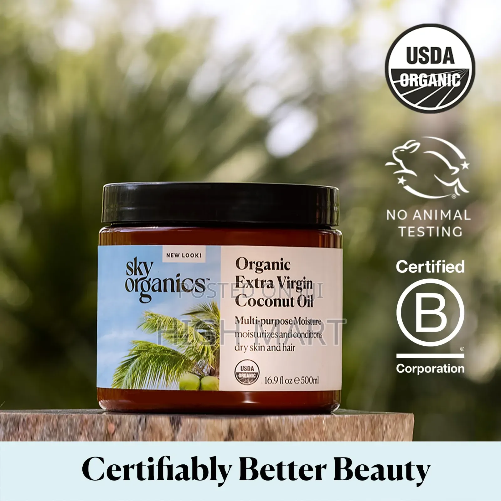Sky Organics Extra Virgin Organic Coconut Oil