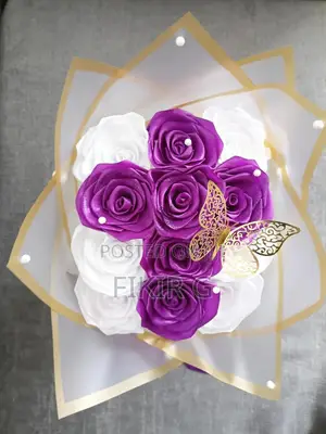 Ribbon/Artificial Flower Bouquet