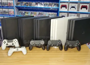 ልዩ የአዲስ አመት ቅናሽ | PlayStation 4 Pro + 1 Original Joystick + 6 Games