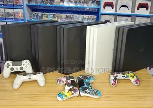 ልዩ የአዲስ አመት ቅናሽ | PlayStation 4 Pro + 1 Original Joystick + 6 Games