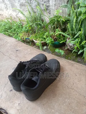Brand New Nike Air Force 1 Low - Triple Black (Size 42)