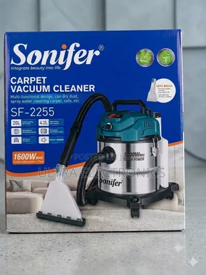 Sonifer Sf-2255 Carpet Vacuum Cleaner 🔥
✨ 1600w ኃይለኛ