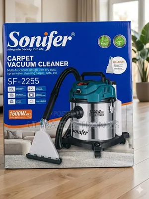Sonifer Sf-2255 – 1600w Carpet Cleaner 🔥
🧼 ምንጣፍ፣ ሶፋ እና የጨርቅ