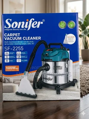 Sonifer Sf-2255 – 1600w Carpet Cleaner 🔥
🧼 ምንጣፍ፣ ሶፋ እና የጨርቅ