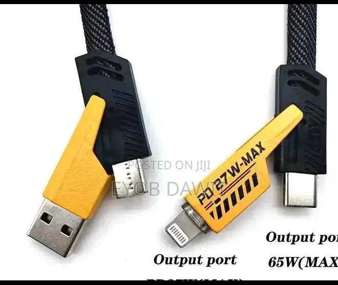 Original Brand New Charger Cabel Type C+c+b+iPhone
