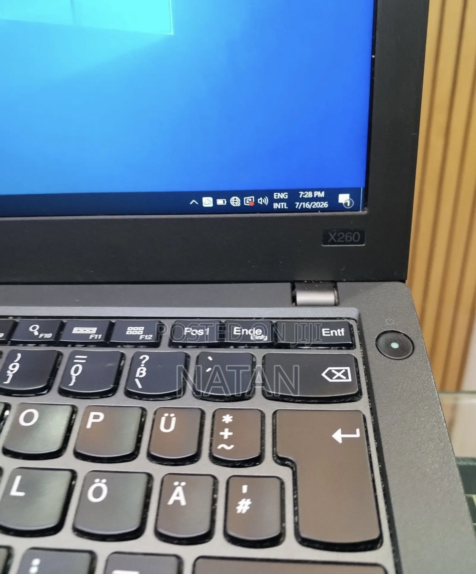 New Laptop Lenovo ThinkPad X260 8GB Intel Core i5 SSD 256GB