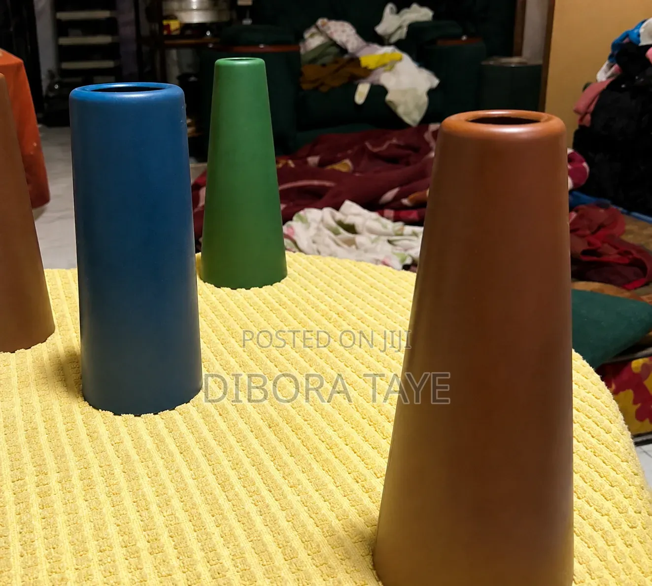 Modern and Decorative Cone Vases