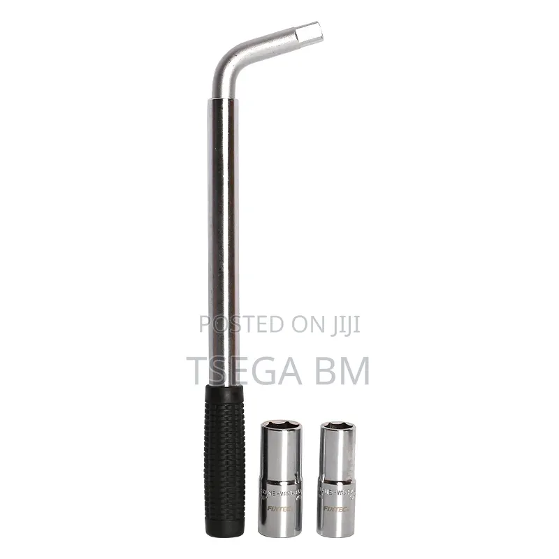 Fixtec Telescoping Lug Wrench ጎማ መፍቻ (17mm,19mm,21mm,23mm)