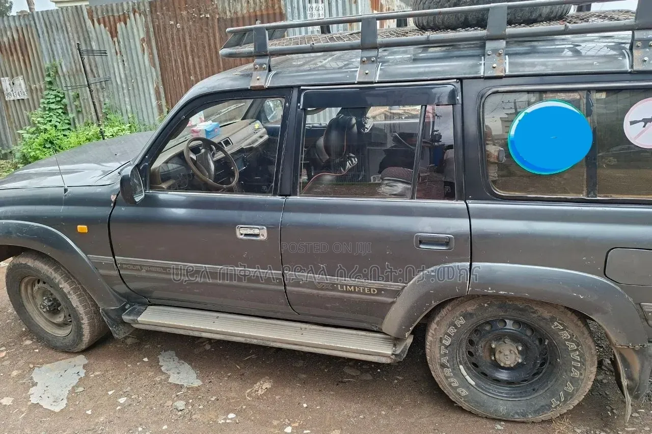 Toyota Land Cruiser 1996 Gray