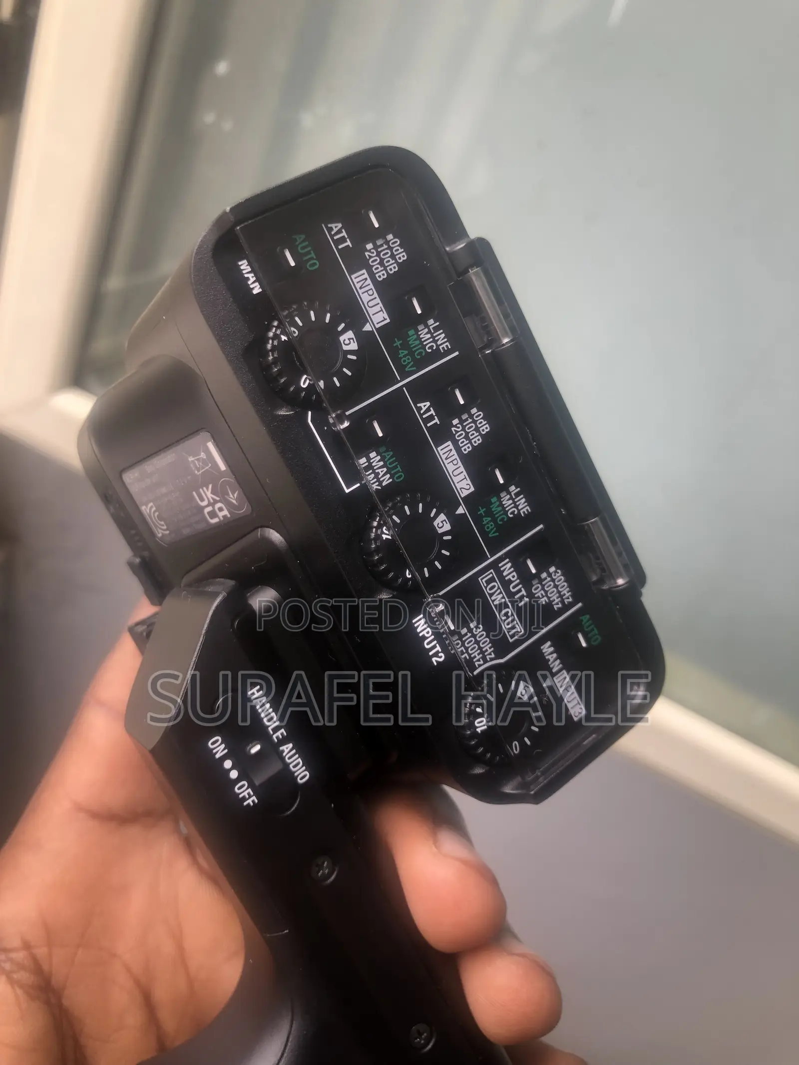 XLR-H1 FX3 Handler and Audio System
