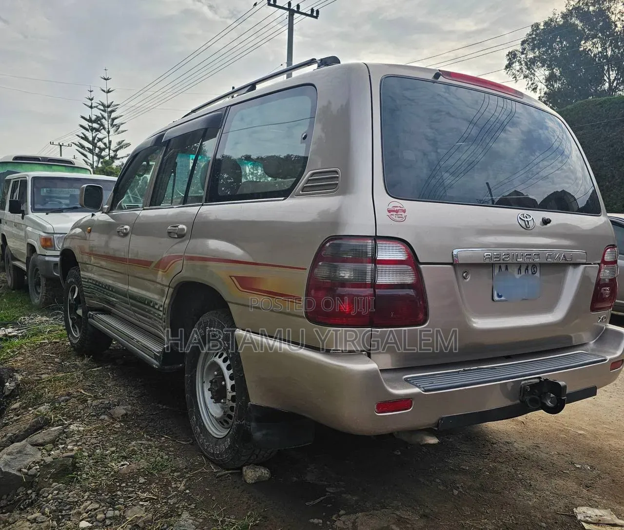 Toyota Land Cruiser 2005 Brown