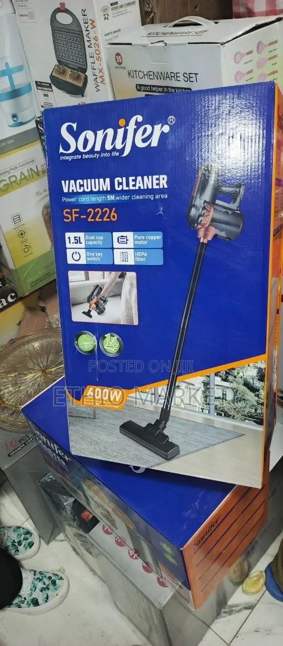 Sonifer Handy Vacuum Cleaner | 2-in-1 Corded Stick Handheld