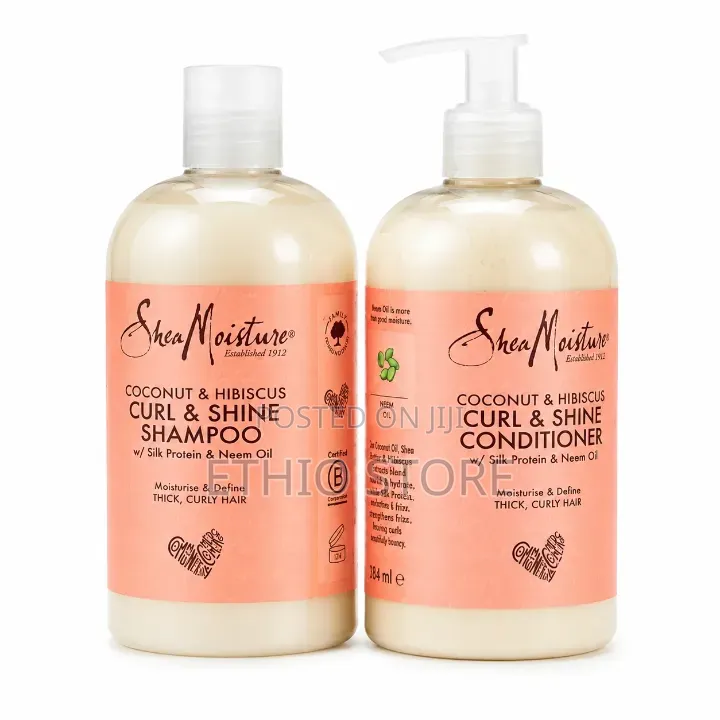 Moisture Shampoo and Conditioner Curl and Shine