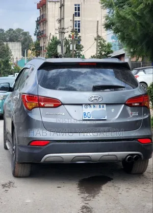 Hyundai Santa Fe 2015 Silver