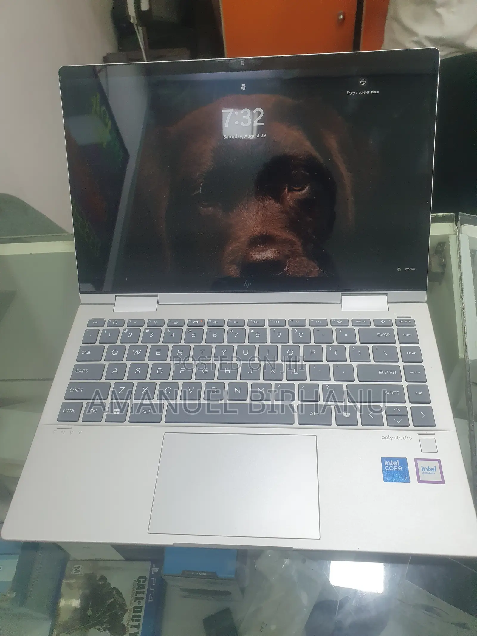 New Laptop HP Envy x360 16GB Intel Core i7 SSD 1T