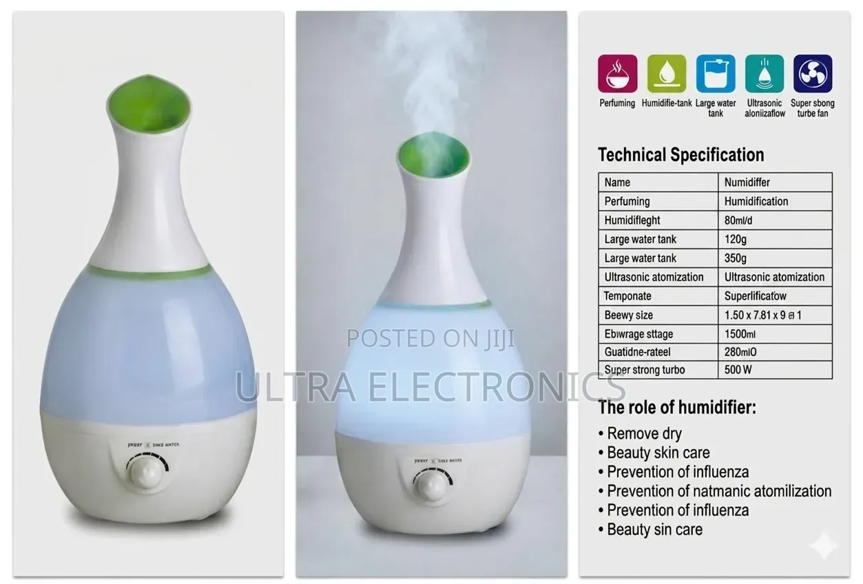 Humidifie Ultrasonic Air Humidifier – Home & Office