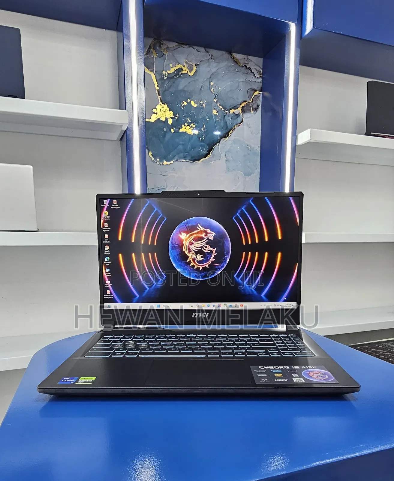 New Laptop MSI GP75 Leopard 16GB Intel Core i7 SSD 1T