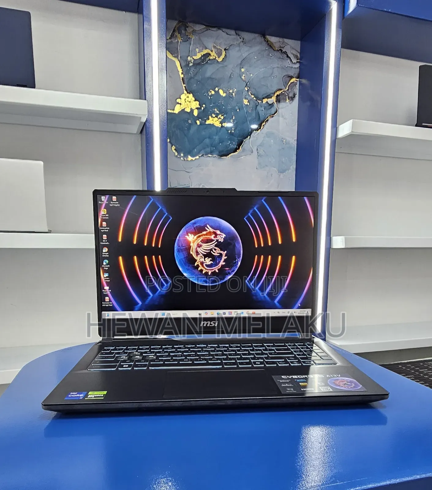 New Laptop MSI GP75 Leopard 16GB Intel Core i7 SSD 1T