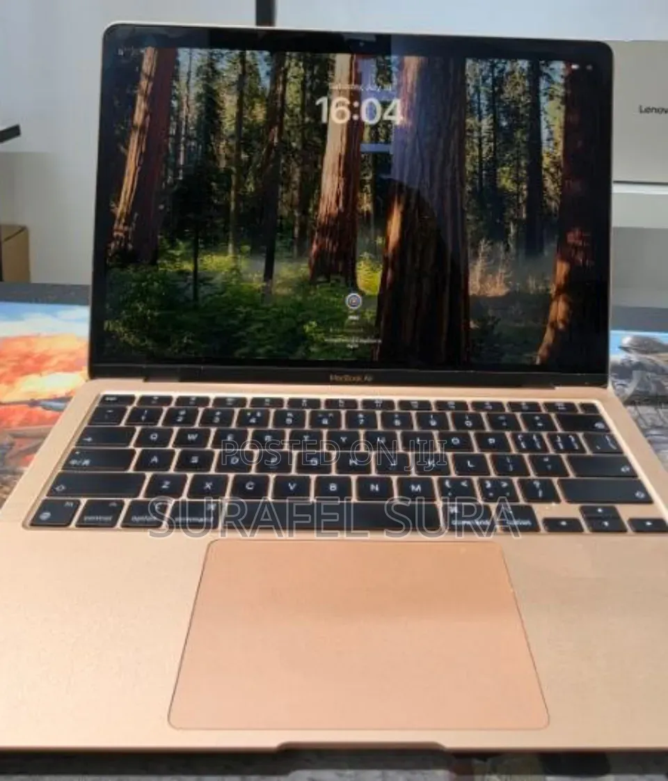 New Laptop Apple MacBook Air 2020 M1 8GB Apple M1 SSD 256GB