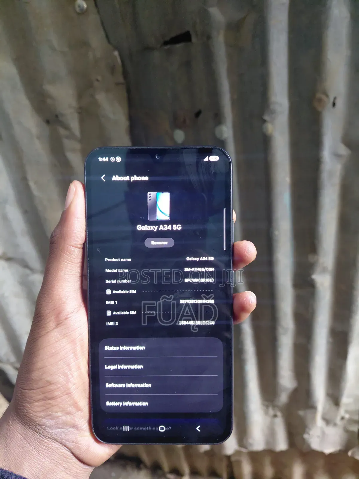 Samsung Galaxy A34 5G 128 GB Black