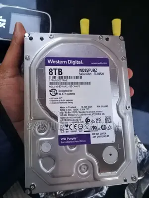 Western Digital Purple 8TB Surveillance Hard Drive ( WD85PURZ)