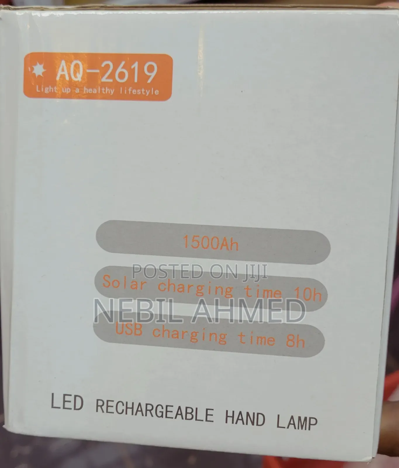LED Rechargable Hand Lamp