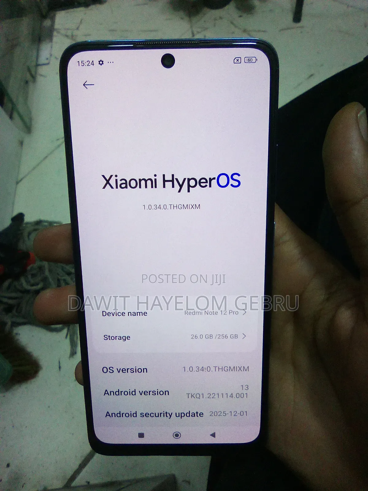Xiaomi Redmi Note 12 Pro 256 GB Blue