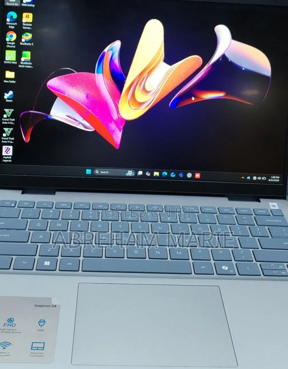 New Laptop Dell Inspiron 14 7440 16GB Intel Core Ultra 7 SSD 1T