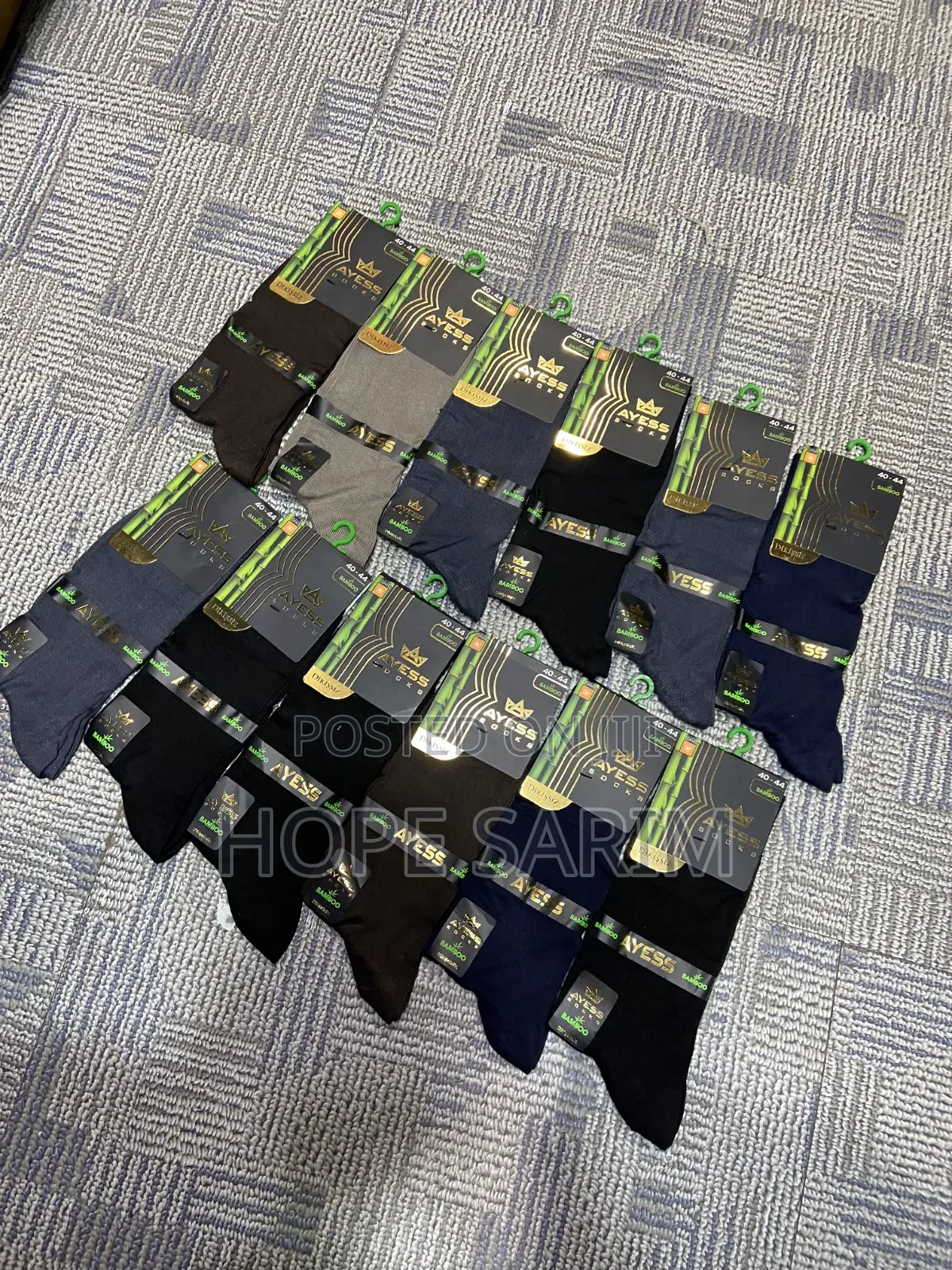 AYESS Anti-Bacterial Bamboo Socks: