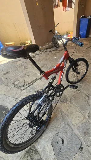 Red TPT Full Suspension Mountain Bike – Shimano Gears