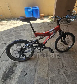 Red TPT Full Suspension Mountain Bike – Shimano Gears