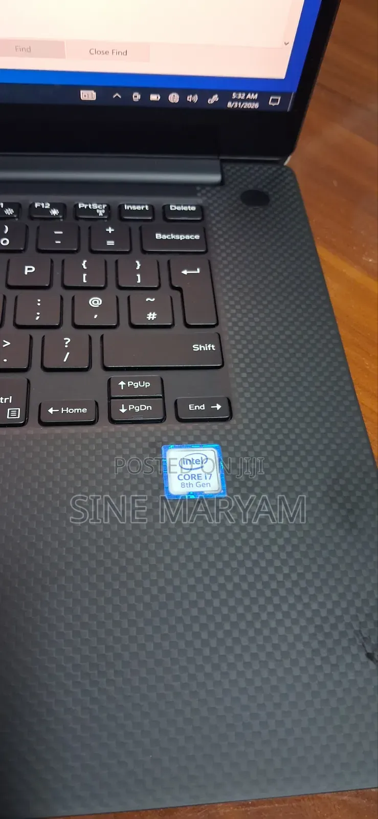 Laptop Dell XPS 15 16GB Intel Core i7 SSD 512GB