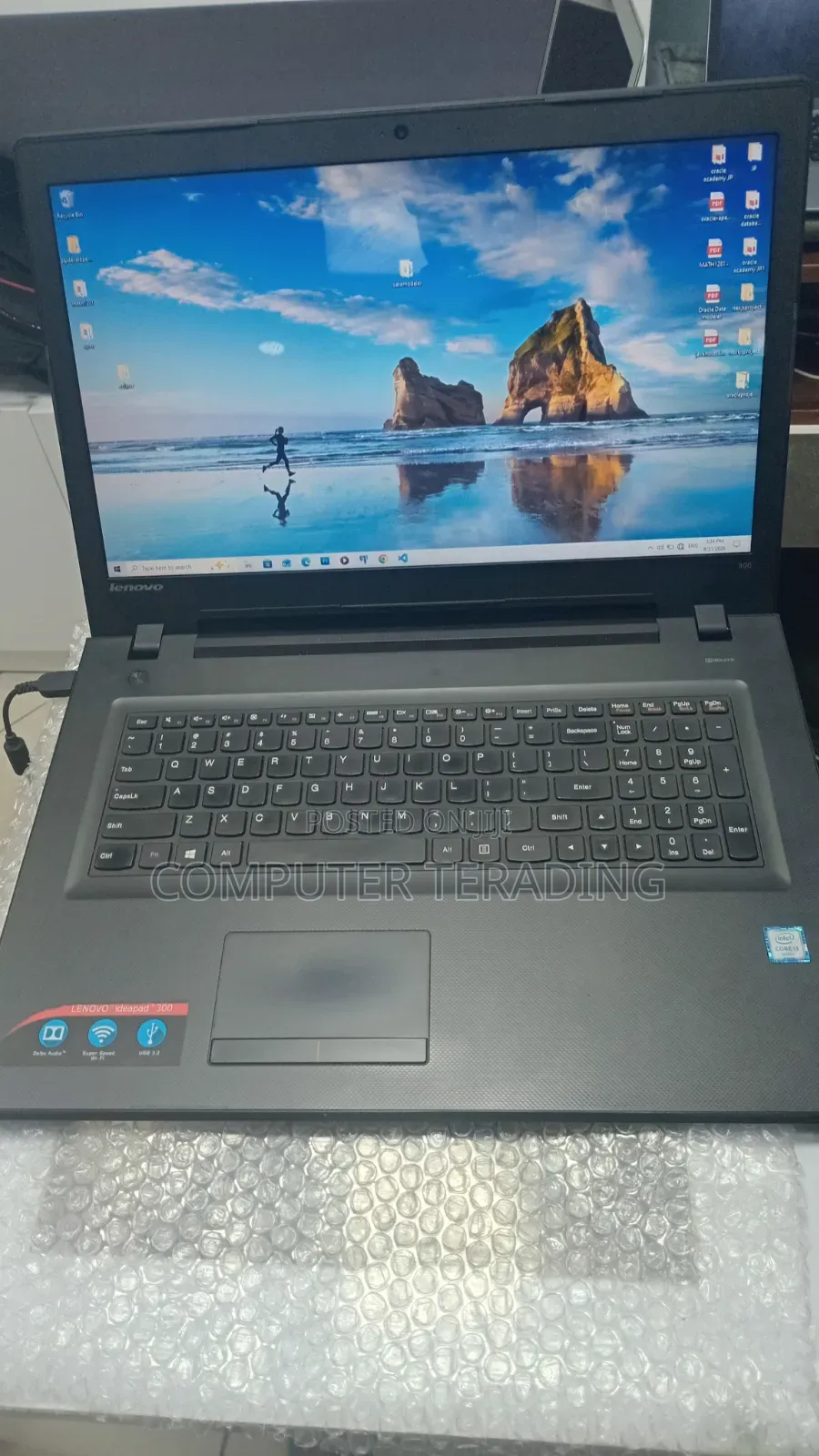 New Laptop Lenovo IdeaPad 300 4GB Intel Core i3 HDD 500GB