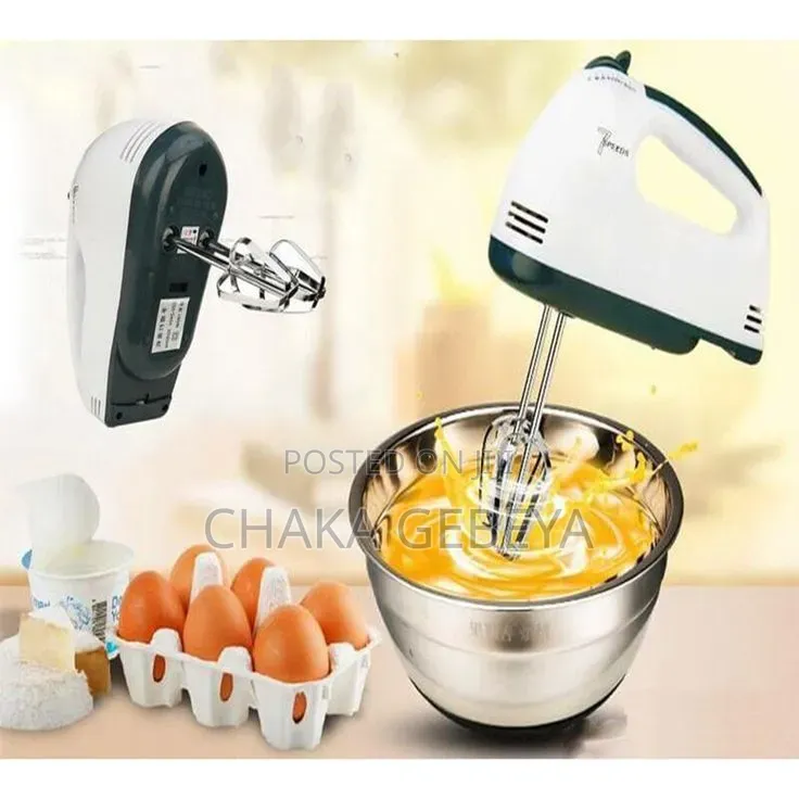 Siyo Lux 150W Hand Mixer - 2 Attachments, 7 Speed Levels