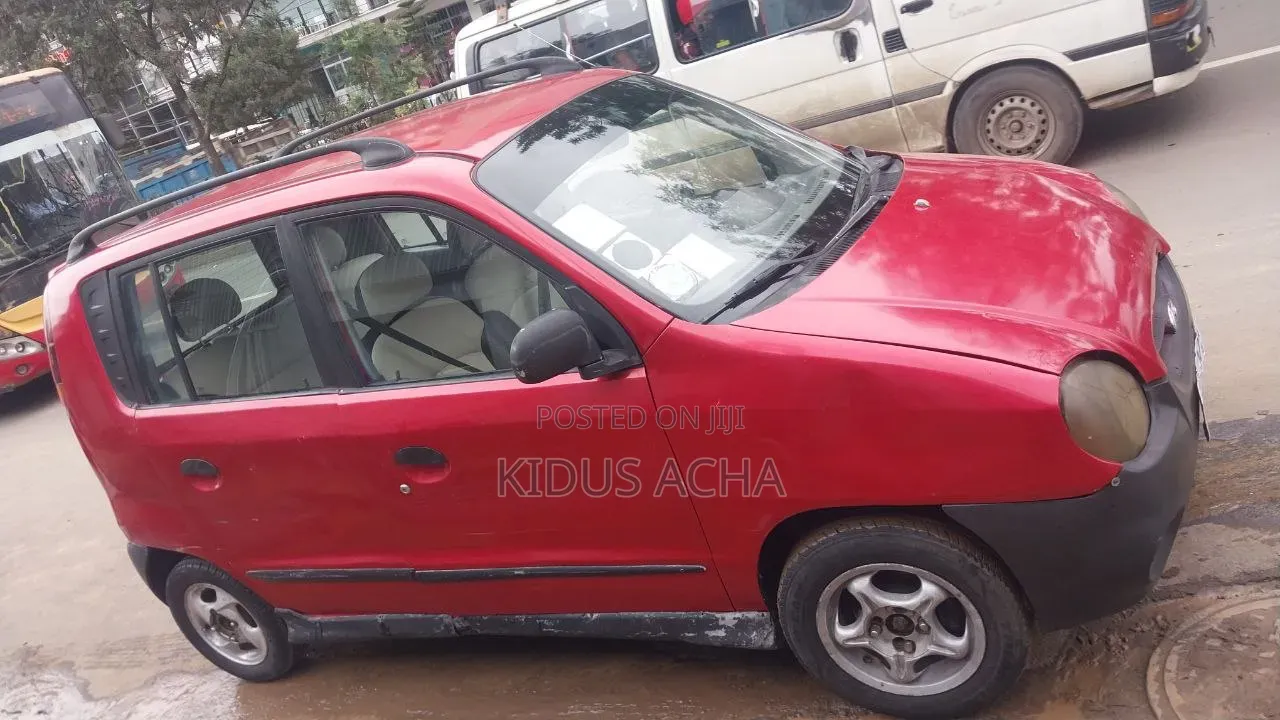 Hyundai Atos 1998 Red