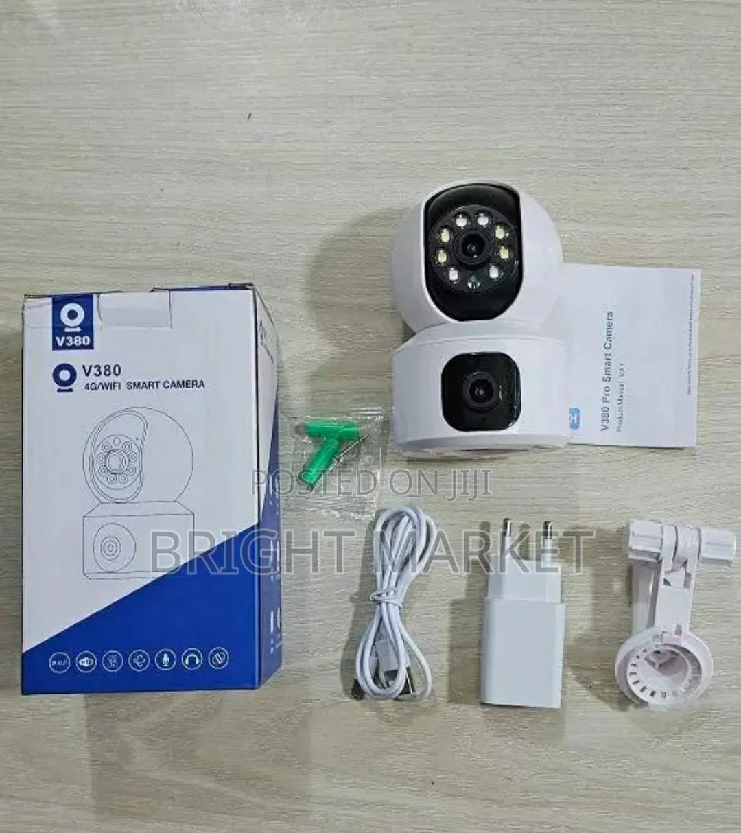 Smart Battery Security Camera V380