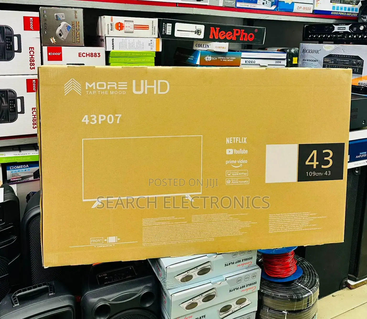More 43"inch Uhd Smar Android TV