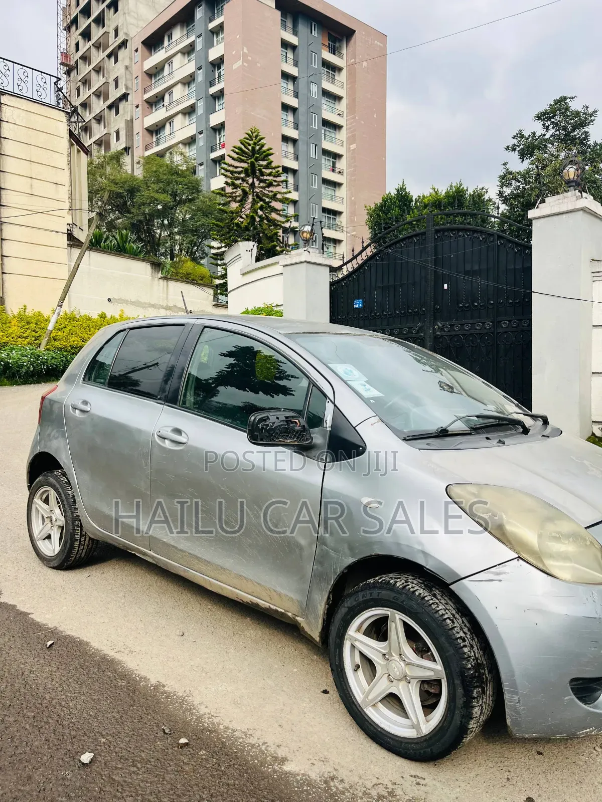 New Toyota Yaris 2007 Gray